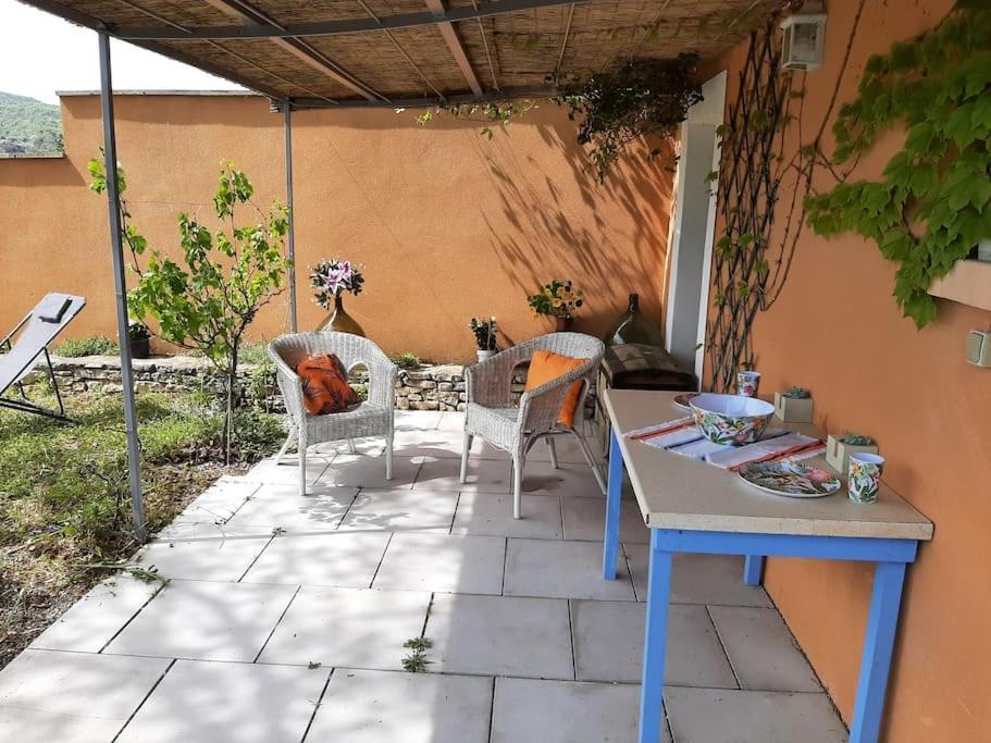 T.Belle Vue Panoramique Au Coeur Du Luberon 40M2 + Pergola . Jardin. P Apartment อัพท์ ภายนอก รูปภาพ