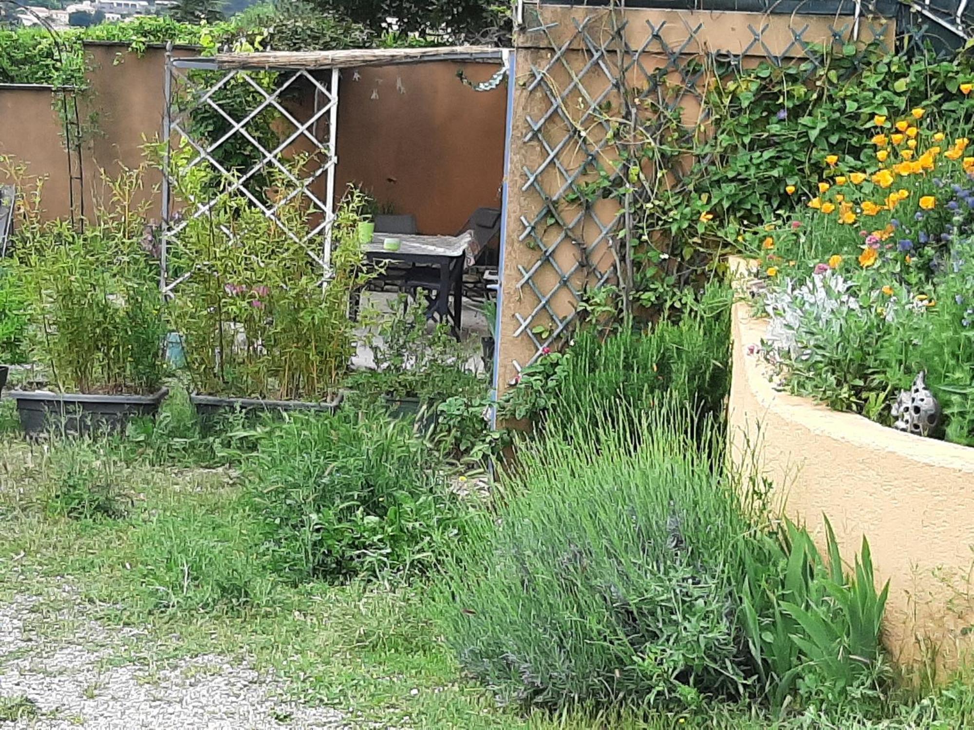 T.Belle Vue Panoramique Au Coeur Du Luberon 40M2 + Pergola . Jardin. P Apartment อัพท์ ภายนอก รูปภาพ